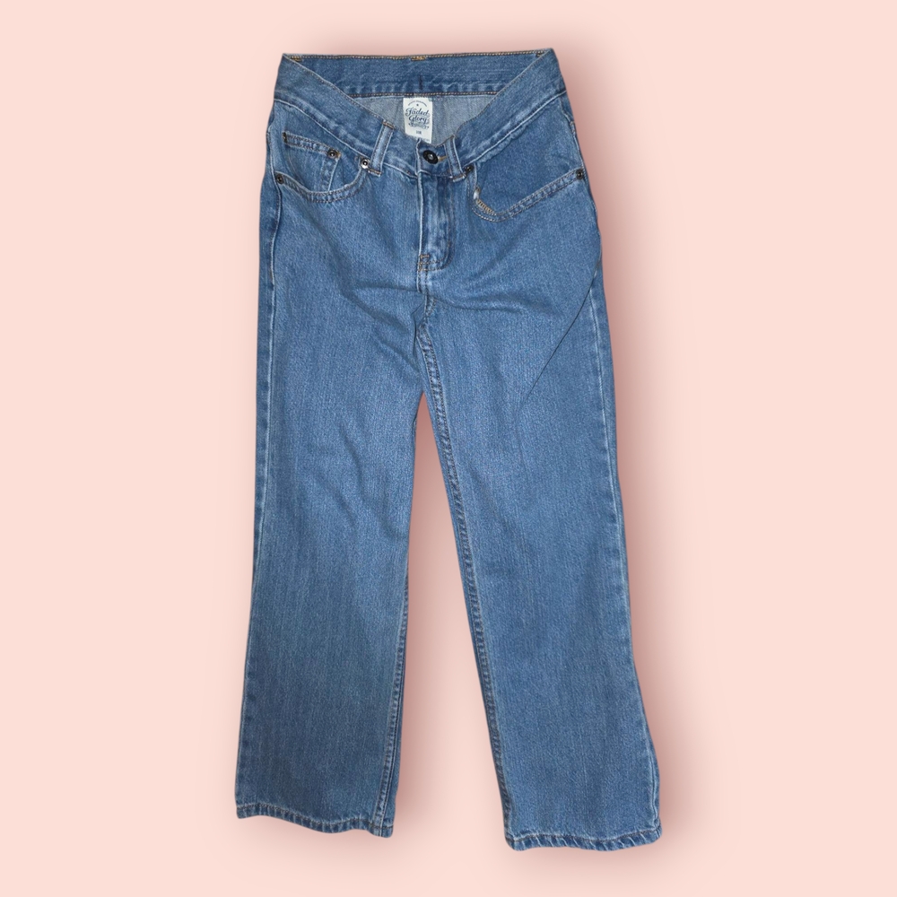 ^ Boys Faded Glory Blue Jeans